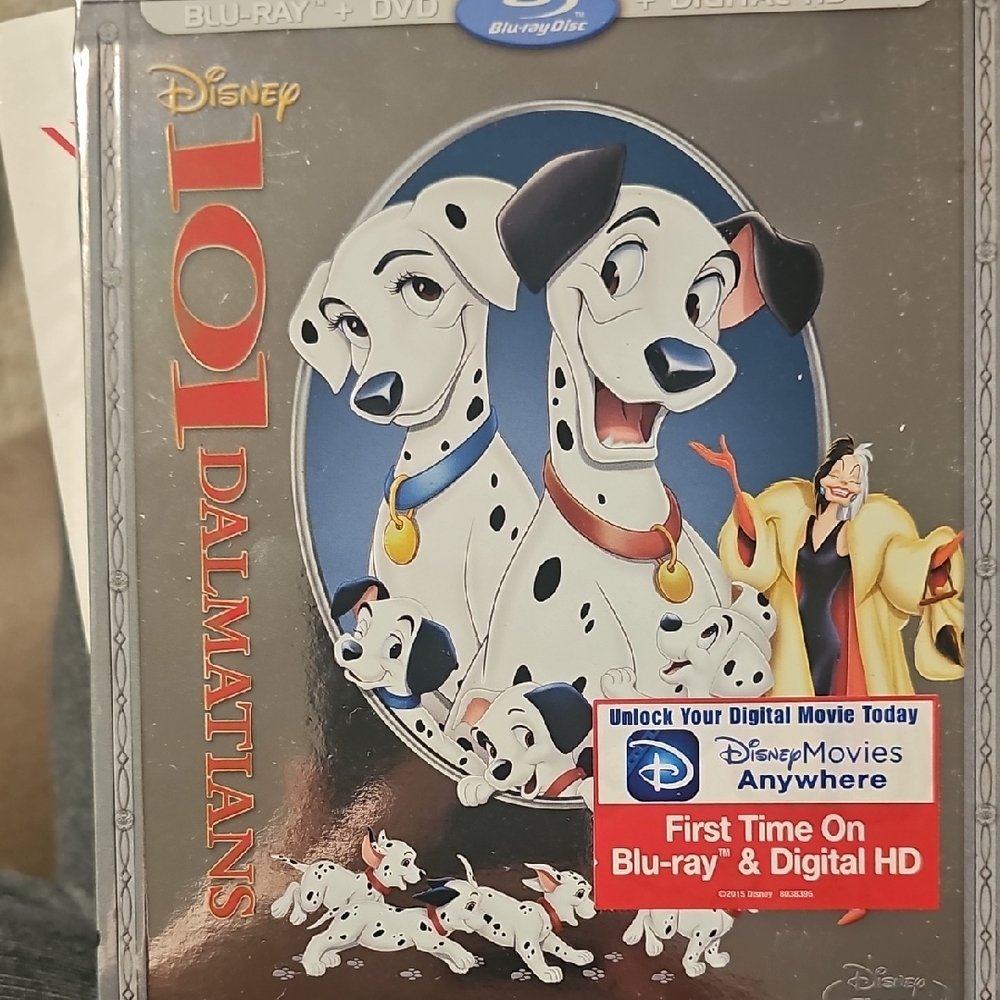 Disney 101 Dalmatians Blu-ray DVD